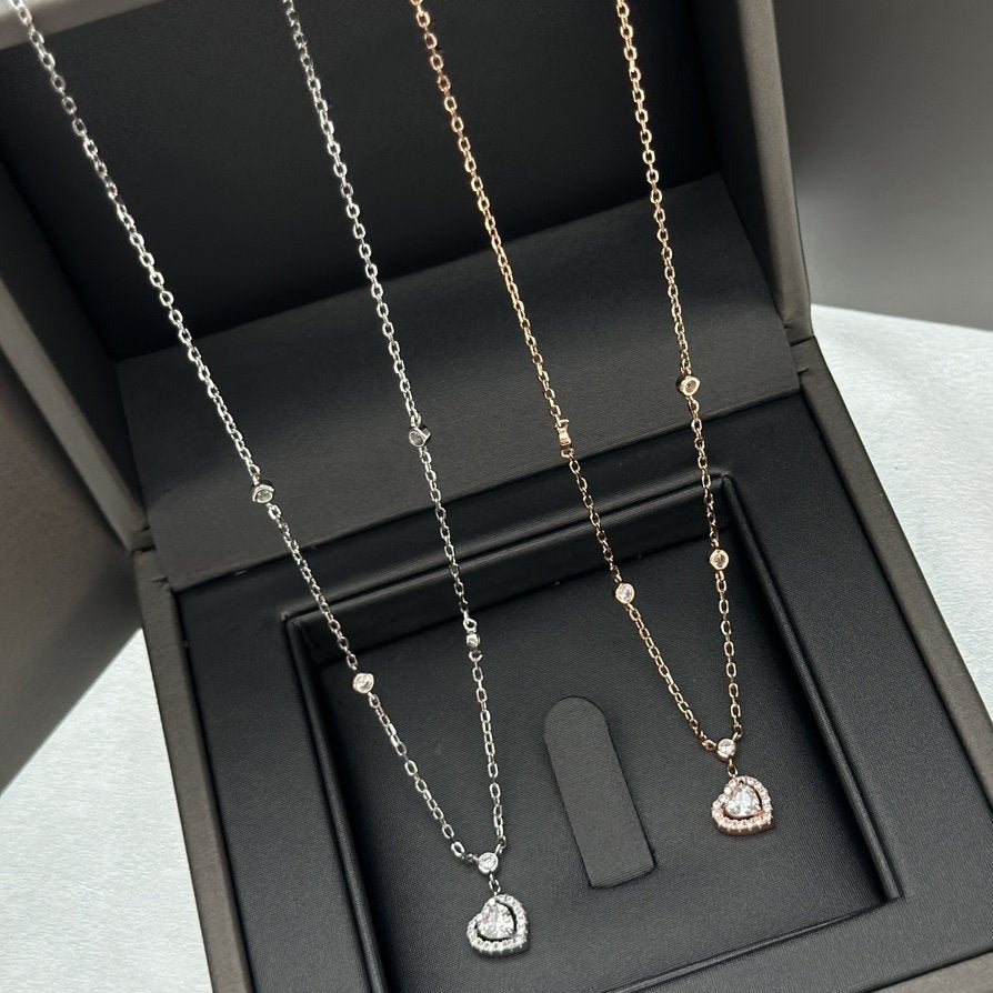 [Okajuri Jewelry]JOY HEART DIAMOND NECKLACE