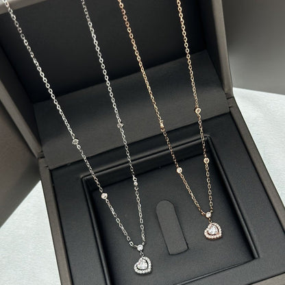 [Okajuri Jewelry]JOY HEART DIAMOND NECKLACE