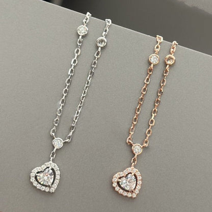 [Okajuri Jewelry]JOY HEART DIAMOND NECKLACE