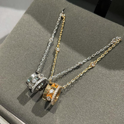 [Okajuri Jewelry]CHAIN MOVE ROMANE PEDAND NECKLACE