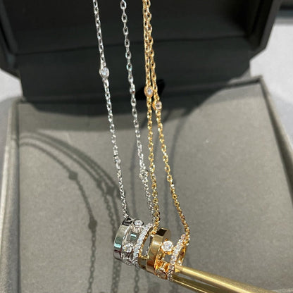 [Okajuri Jewelry]CHAIN MOVE ROMANE PEDAND NECKLACE
