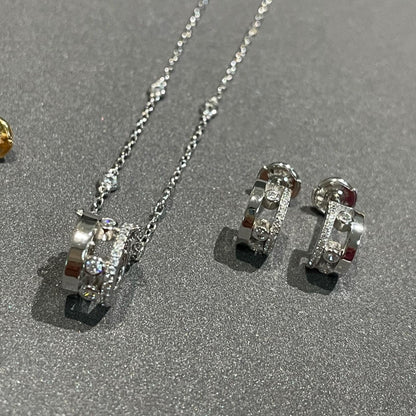 [Okajuri Jewelry]CHAIN MOVE ROMANE PEDAND NECKLACE