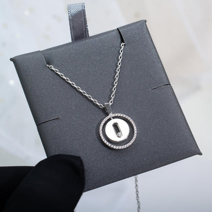 [Okajuri Jewelry]LUCKY MOVE PM NECKLACE SILVER DIAMOND