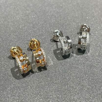 [Okajuri Jewelry]MOVE ROMANE EARRINGS DIAMOND