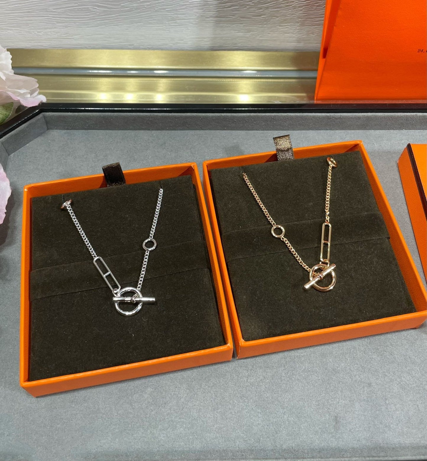 [Okajuri Jewelry]HM STERLING CHAINE D'ANCRE HEART