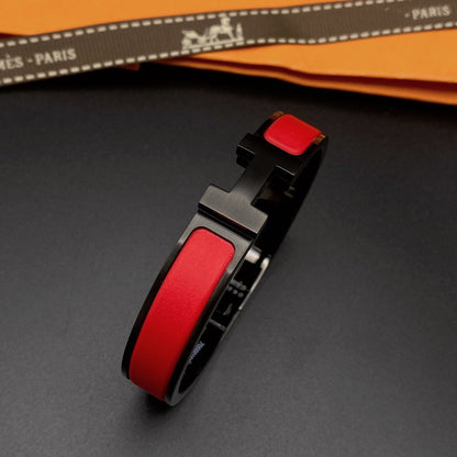 [Okajuri Jewelry]CLIC HM SO BLACK RED BRACELET