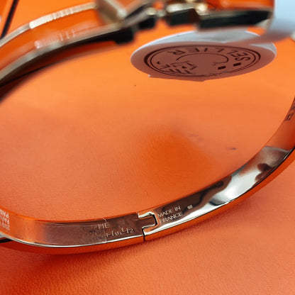 [Okajuri Jewelry]CLASSIC HM CLIC RED 8MM ENAMEL BRACELET