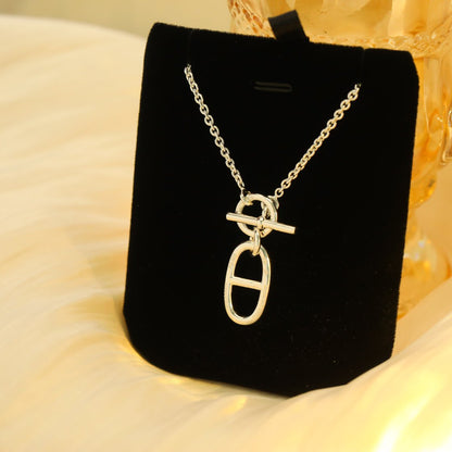 [Okajuri Jewelry]HM CHAINE D'ANCRE PENDANT NECKLACE STERLING SILVER