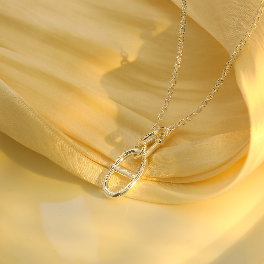 [Okajuri Jewelry]HM CHAINE D'ANCRE PENDANT NECKLACE STERLING SILVER