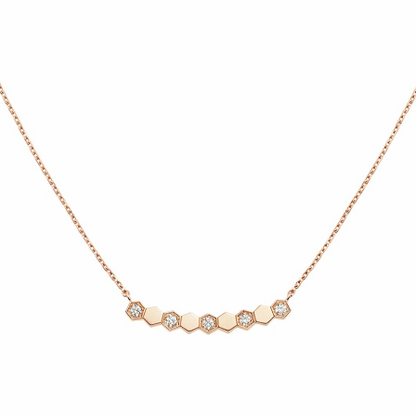 [Okajuri Jewelry]BEE MY LOVE DIAMOND NECKLACE