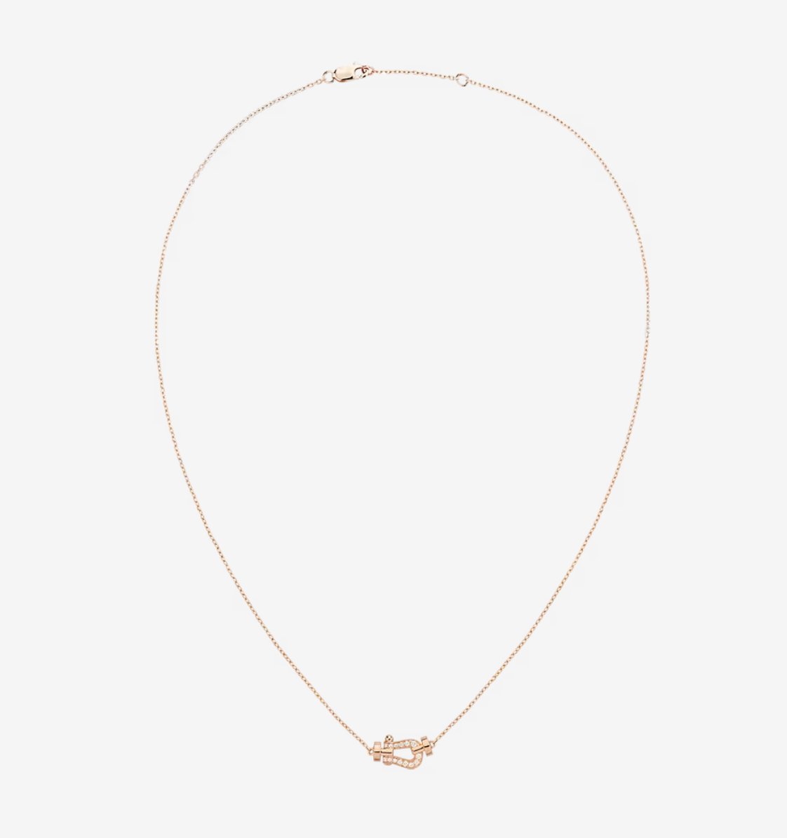 [Okajuri Jewelry]FORCE 10 DIAMOND PINK GOLD NECKLACE MINI MODEL