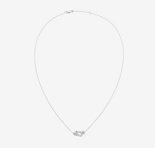 [Okajuri Jewelry]FORCE 10 DIAMOND SILVER NECKLACE MINI MODEL