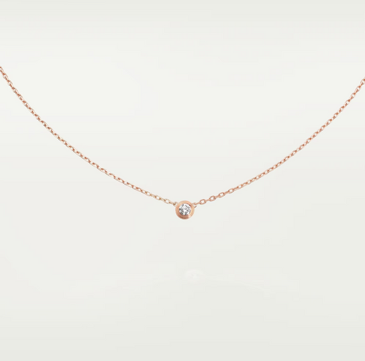 [Okajuri Jewelry]DAMOUR DIAMOND NECKLACE
