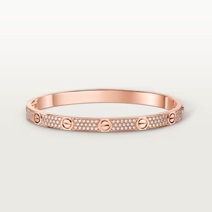 [Okajuri Jewelry] LOVE BRACELET 4.8MM DIAMOND-PAVED