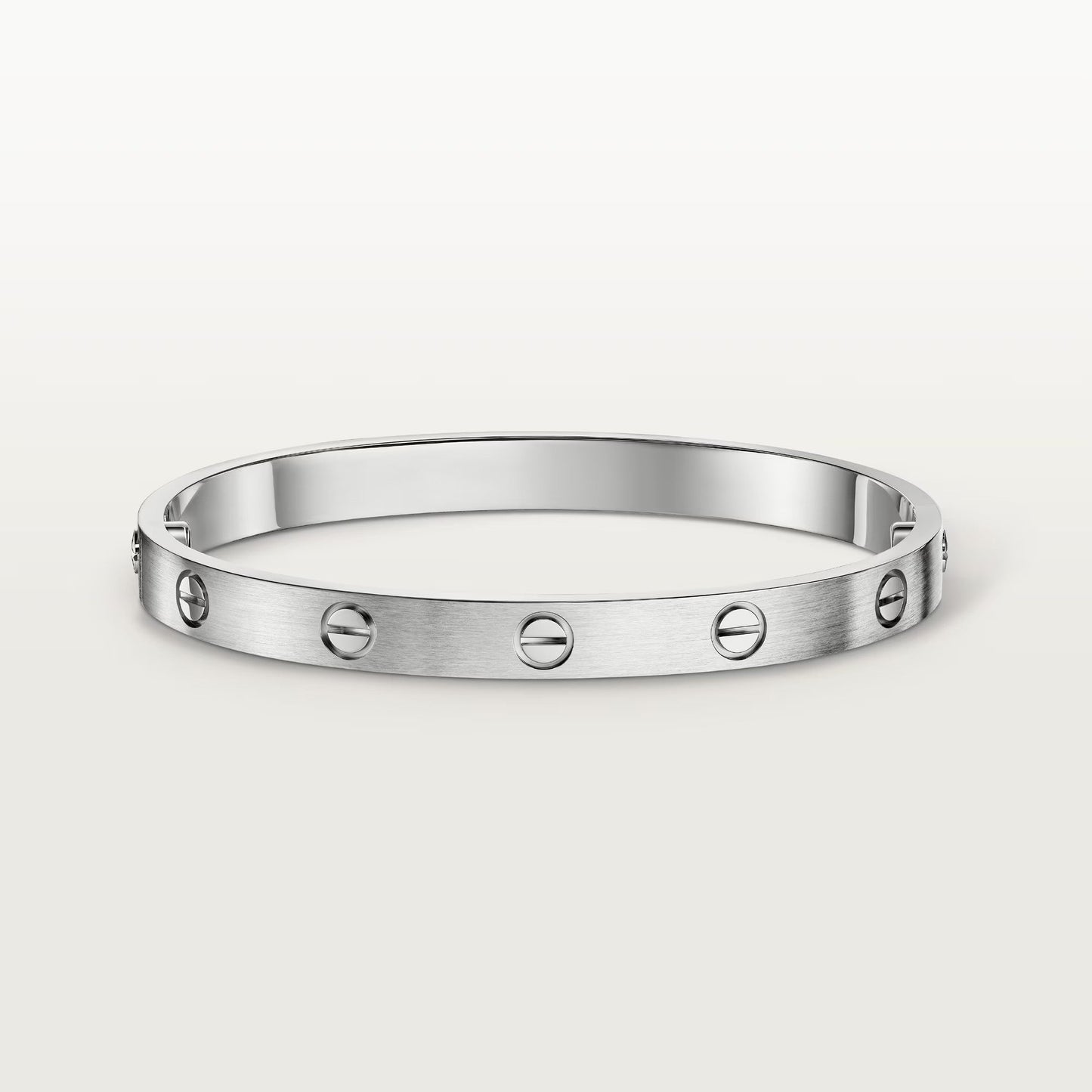 [Okajuri Jewelry] LOVE BRACELET 6.1MM BRUSHED