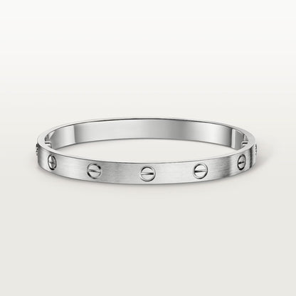 [Okajuri Jewelry] LOVE BRACELET 6.1MM BRUSHED