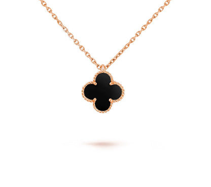 [Okajuri Jewelry] CLOVER MINI 9.5MM CARNELIANS NECKLACE COLLECTION