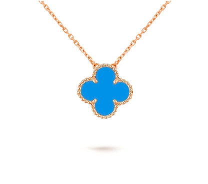 [Okajuri Jewelry] CLOVER 15MM SINGLE FLOWER NECKLACE COLLECTION