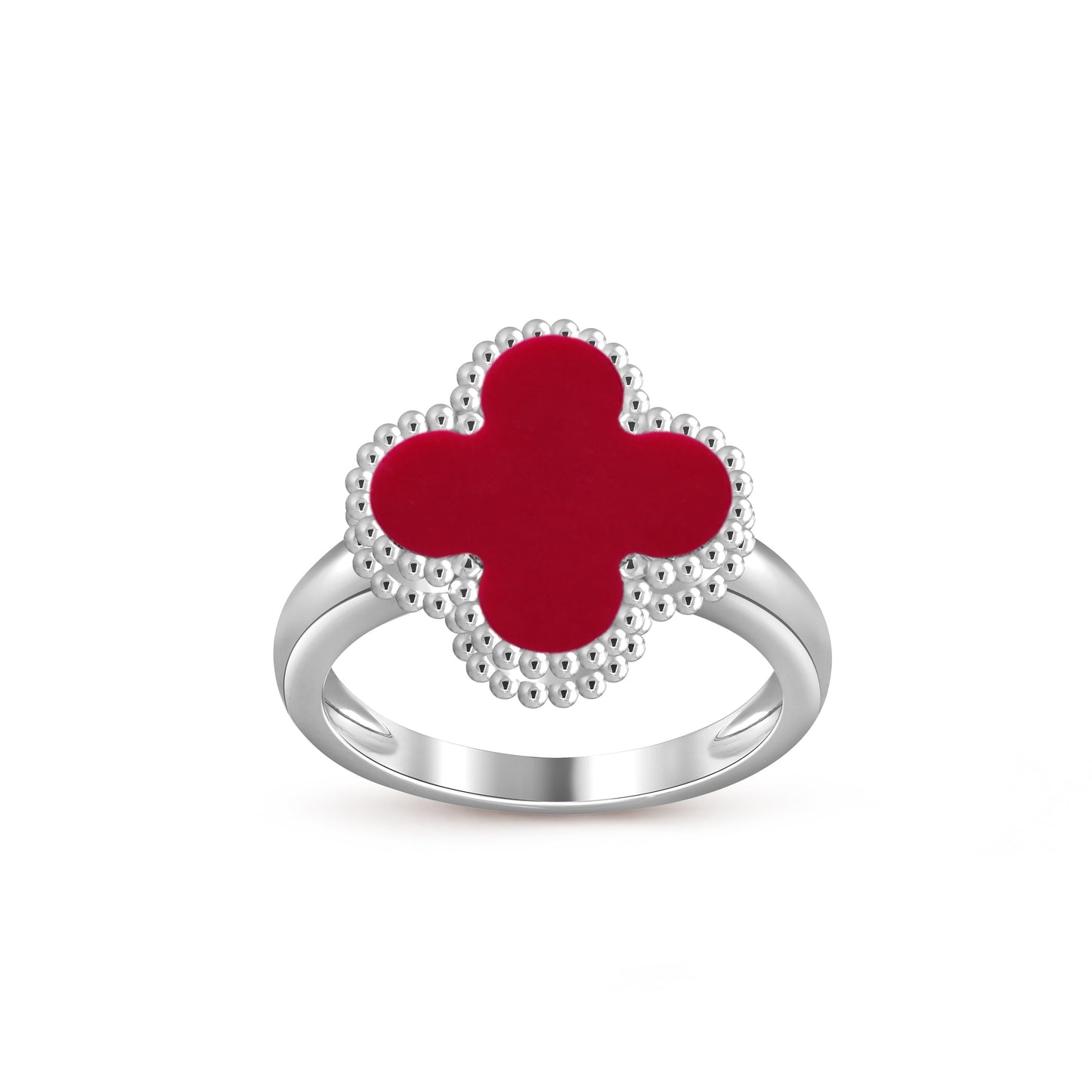 [Okajuri Jewelry] CLOVER SILVER RING COLLECTION