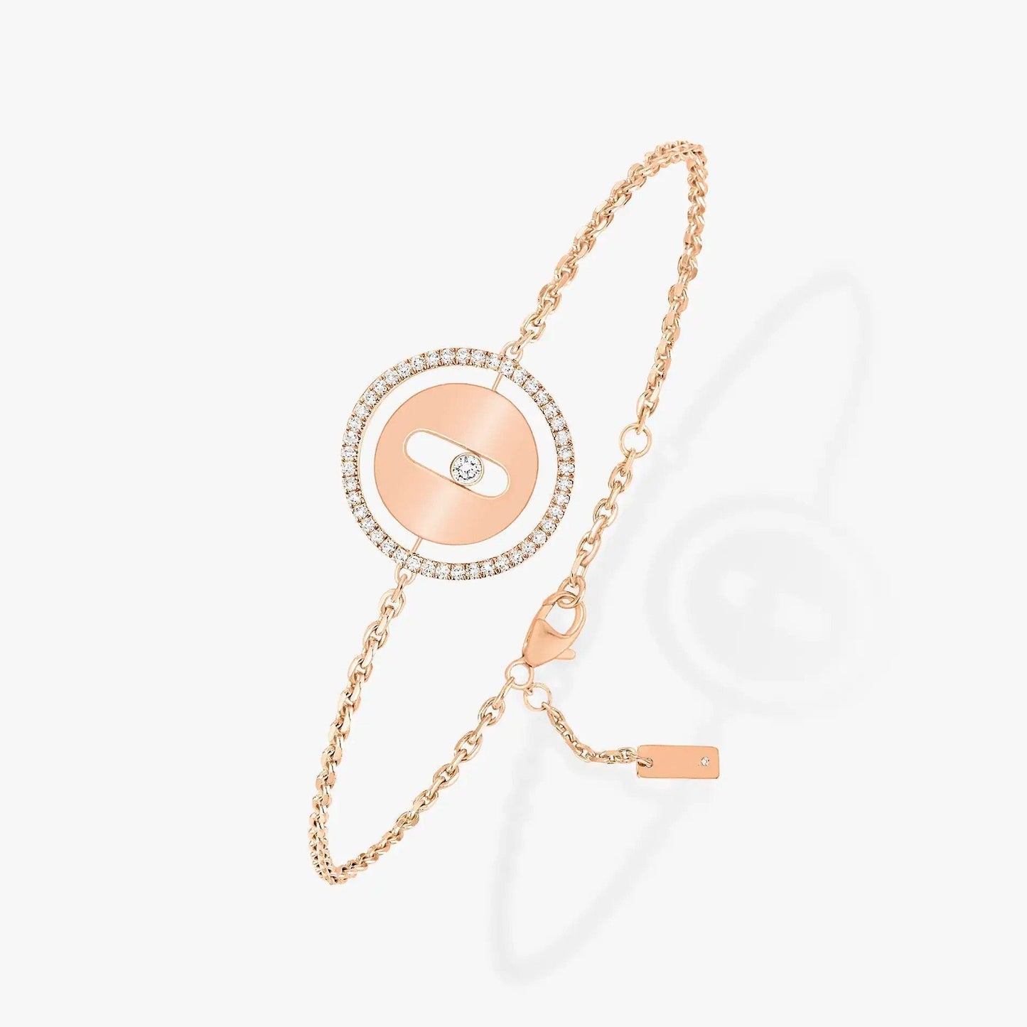 [Okajuri Jewelry]LUCKY MOVE PAVED DIAMOND BRACELET
