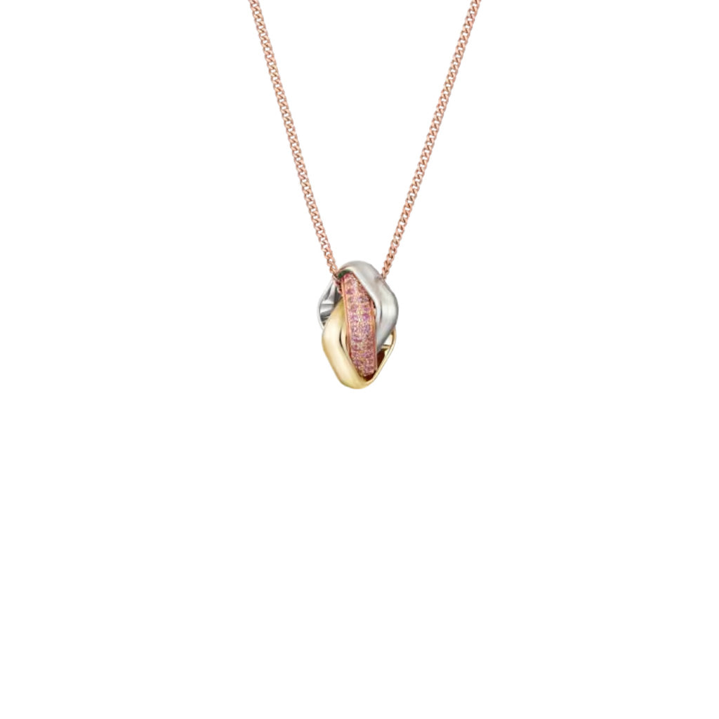 [Okajuri Jewelry] TRINITY CUSHION NECKLACE COLLECTION
