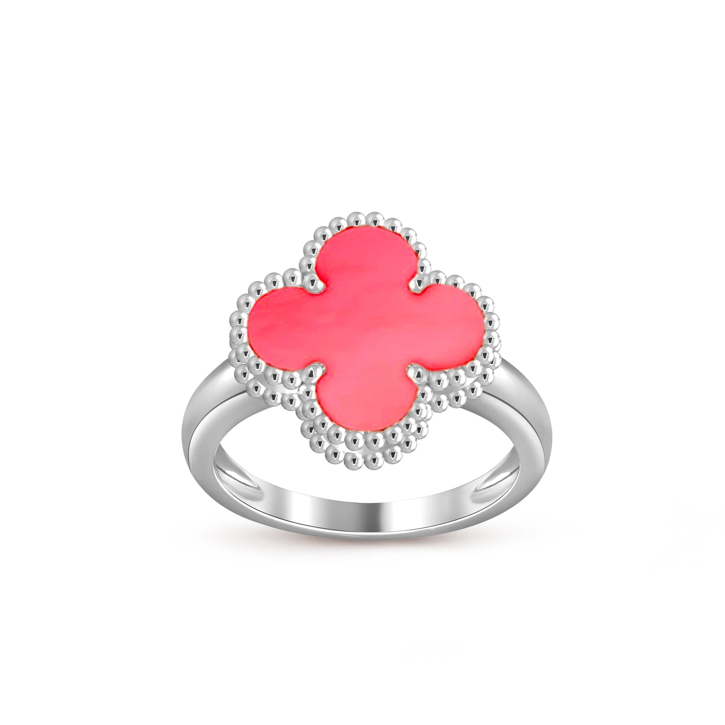 [Okajuri Jewelry] CLOVER SILVER RING COLLECTION