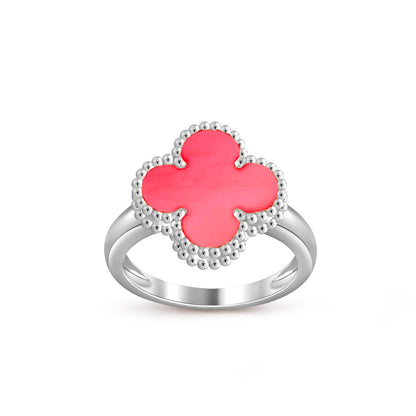 [Okajuri Jewelry] CLOVER SILVER RING COLLECTION