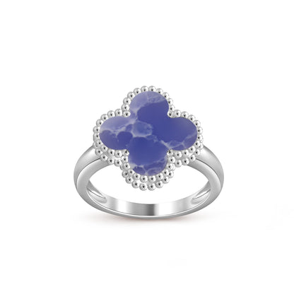 [Okajuri Jewelry] CLOVER SILVER RING COLLECTION
