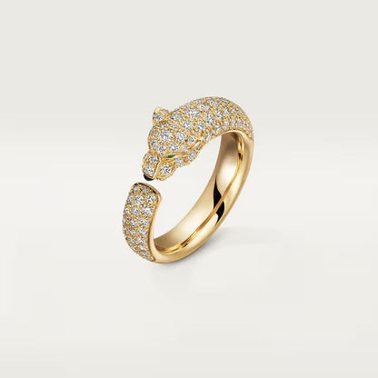 [Okajuri Jewelry] PANTHERE FULL DIAMOND SMALL RING