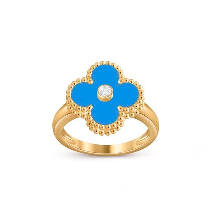 [Okajuri Jewelry] CLOVER DIAMOND RING GOLD COLLECTION