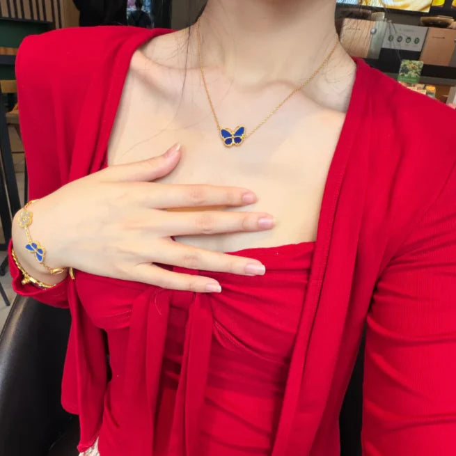 [Okajuri Jewelry]2026 NEW LUCKY BUTTERFLY 1 MOTIFS NECKLACE