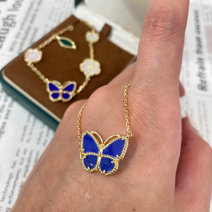 [Okajuri Jewelry]2026 NEW LUCKY BUTTERFLY 1 MOTIFS NECKLACE