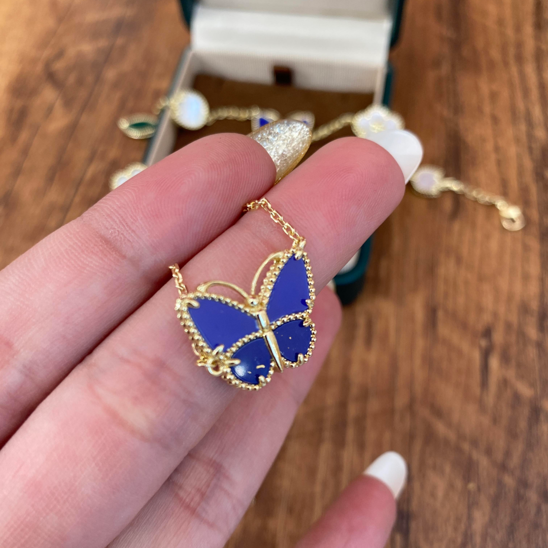 [Okajuri Jewelry]2026 NEW LUCKY BUTTERFLY 1 MOTIFS NECKLACE