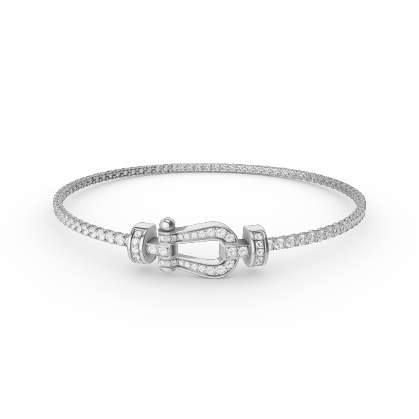 [Okajuri Jewelry]FORCE  HORSESHOE  DIAMOND TENNIS BRACELET