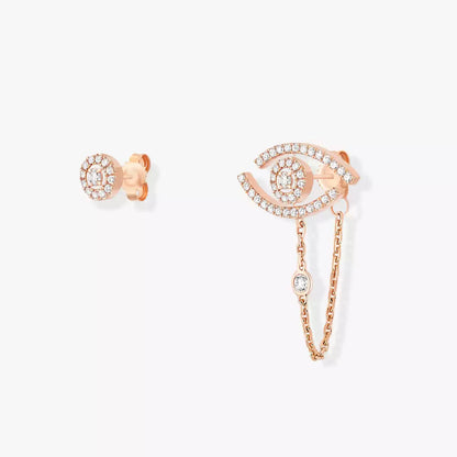 [Okajuri Jewelry]Lucky Eye Diamond Earrings
