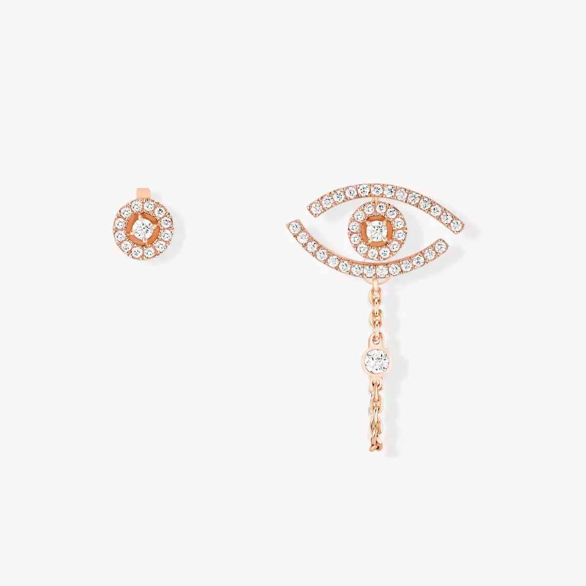[Okajuri Jewelry]Lucky Eye Diamond Earrings