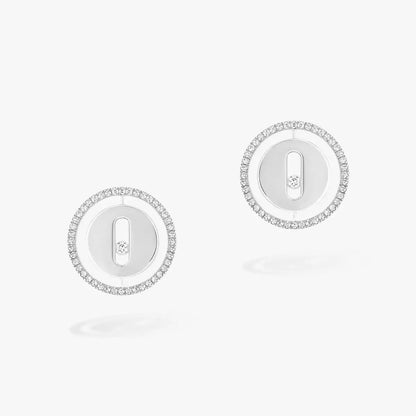 [Okajuri Jewelry]Lucky Move Diamond Earrings