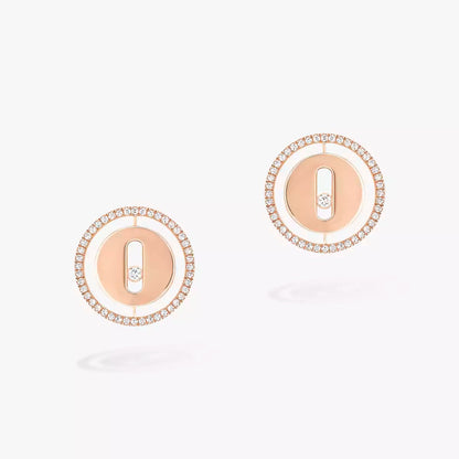 [Okajuri Jewelry]Lucky Move Diamond Earrings