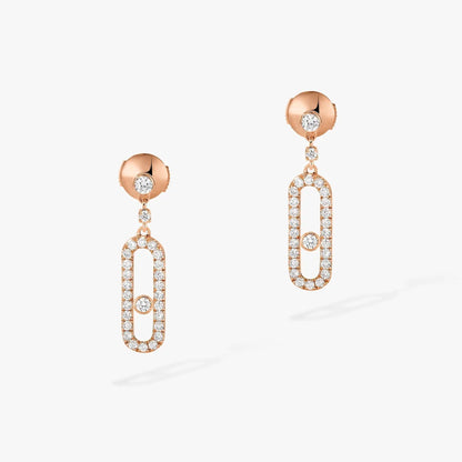 [Okajuri Jewelry] DORMEUSES MOVE UNO DIAMOND EARRINGS