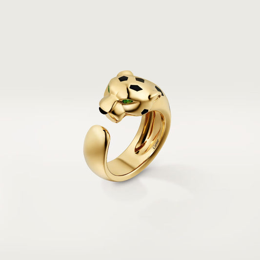 [Okajuri Jewelry] PANTHERE SPOTTED MEDIUM RING
