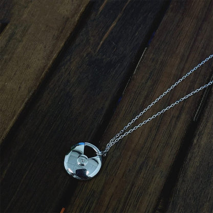 [Okajuri Jewelry]AMULETTE SILVER FULL DIAMOND NECKLACE