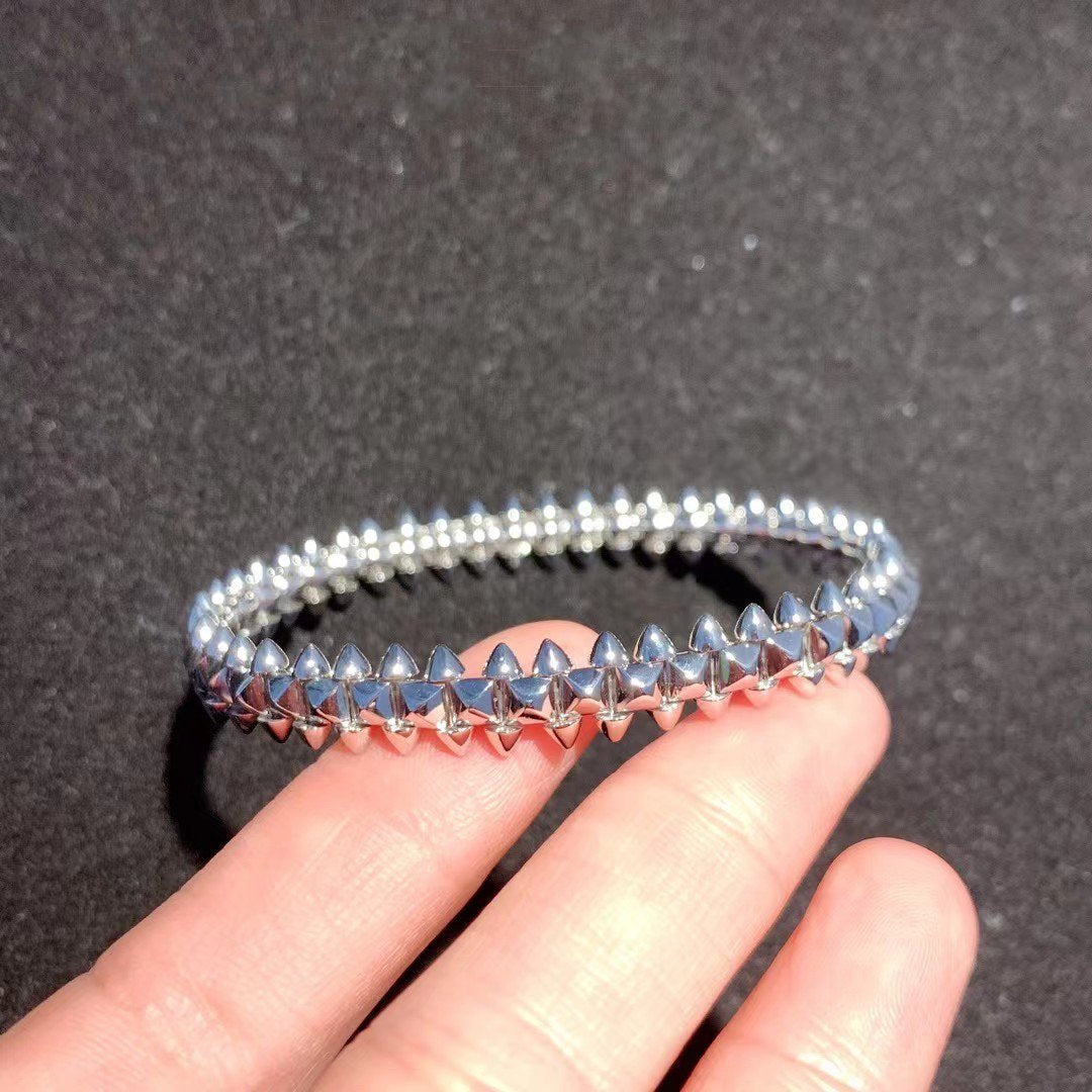 [Okajuri Jewelry]CLASH SILVER BRACELET