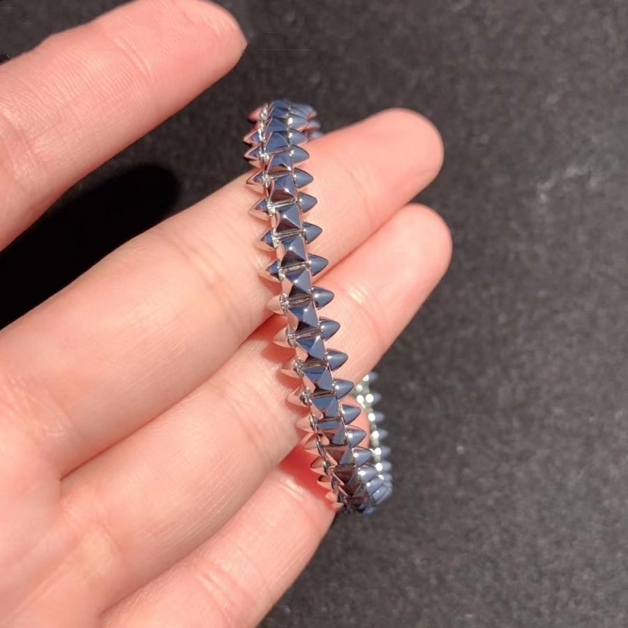 [Okajuri Jewelry]CLASH SILVER BRACELET