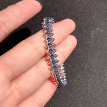 [Okajuri Jewelry]CLASH SILVER BRACELET