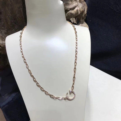 [Okajuri Jewelry] JUSTE NECKLACE FULL DIAMONDS