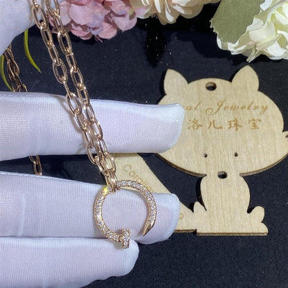 [Okajuri Jewelry] JUSTE NECKLACE FULL DIAMONDS