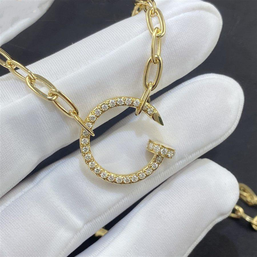 [Okajuri Jewelry] JUSTE NECKLACE FULL DIAMONDS