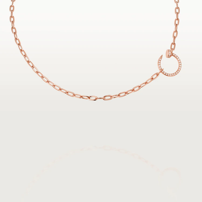 [Okajuri Jewelry] JUSTE NECKLACE FULL DIAMONDS