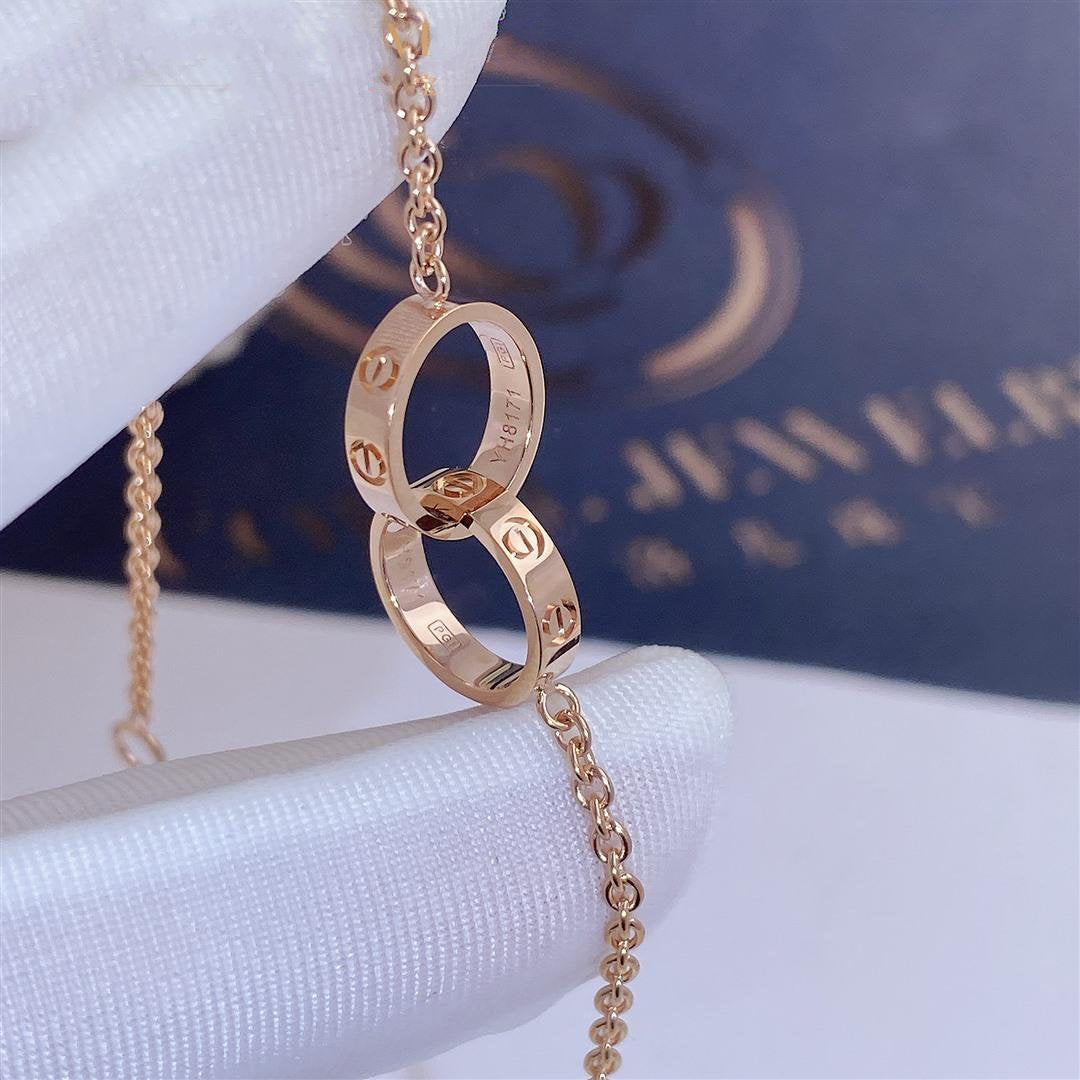 [Okajuri Jewelry]LOVE BRACELET DOUBLE RING