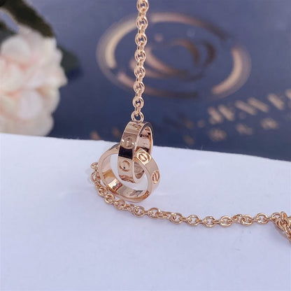 [Okajuri Jewelry] LOVE BRACELET DOUBLE RING